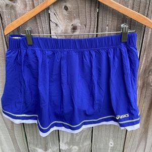Asics W Advantage Athletic Skorts Sz L New
